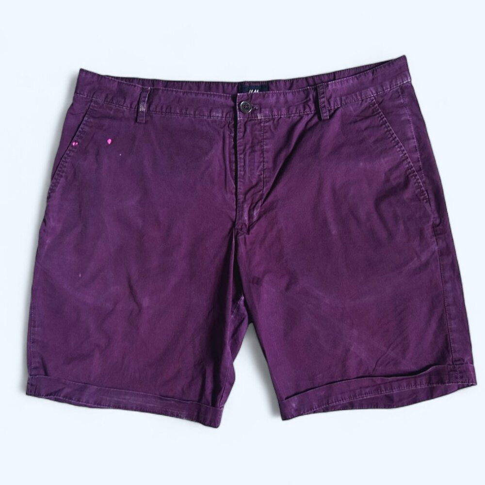 Men's 38R Burgundy H&M Brand Shorts